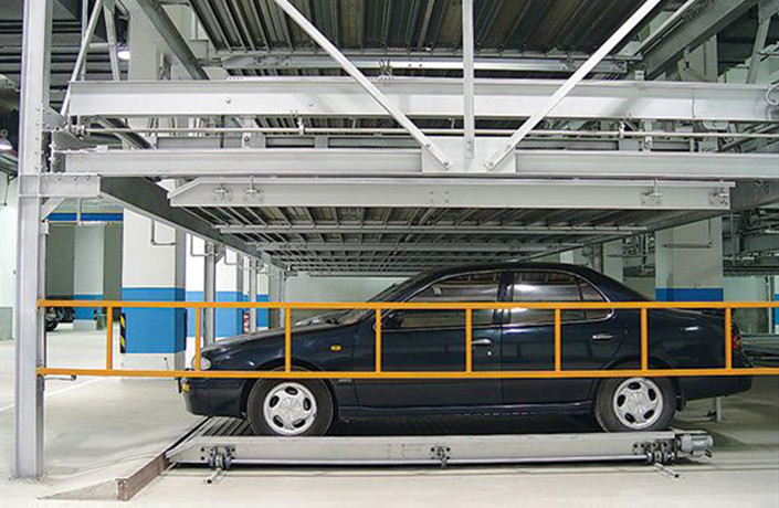 地下停車場三層機(jī)械車庫-升降橫移式 地下停車場三層機(jī)械車庫-升降橫移式