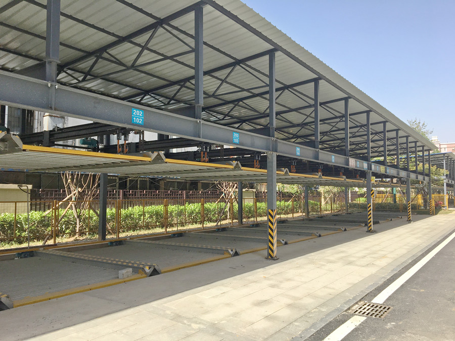 四川德陽市美林康城小區(qū)室外立體停車場機械車位采購項目