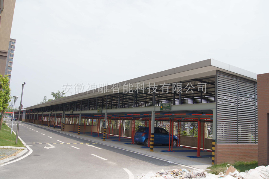 無錫星湖花海小區(qū)半地下車庫機械停車位采購與安裝項目